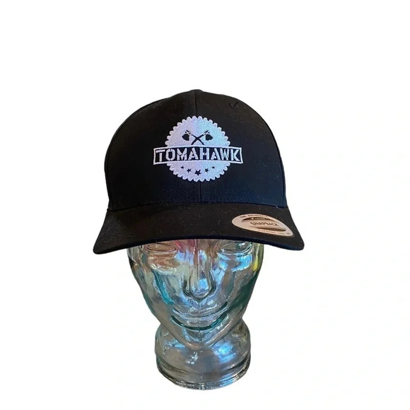 snapback black tomahawk baseball hat - Picture 3 of 11